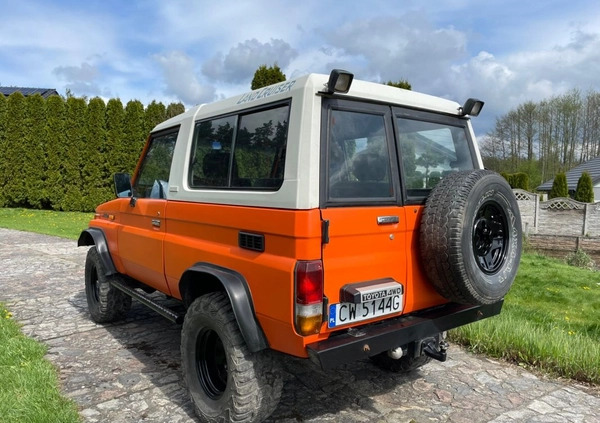 Toyota Land Cruiser cena 45000 przebieg: 275876, rok produkcji 1987 z Włocławek małe 704